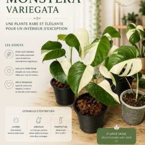 Monstera Variegata
